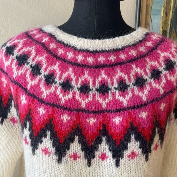 H&M (Label of Graded Goods) alpaca blend Nordic style sweater size XS - Picture 2 of 15